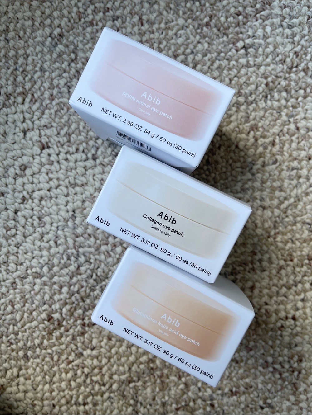 Abib eye patch trio bundle